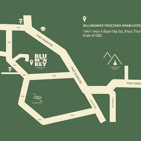 Blu Monkey Pooltara Krabi Hotel & Villas Pet Friendly מראה חיצוני תמונה